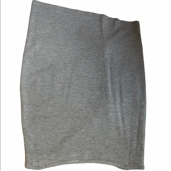 Robert Rodriguez Asymmetrical Twist Knot Pencil Mini Skirt - Picture 8 of 9